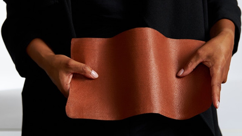 Luxury lab-grown leather